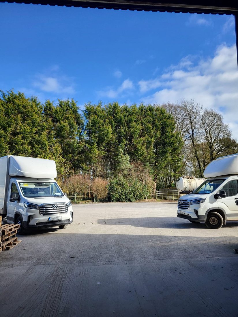 Auta Express Trucks w Irlandii