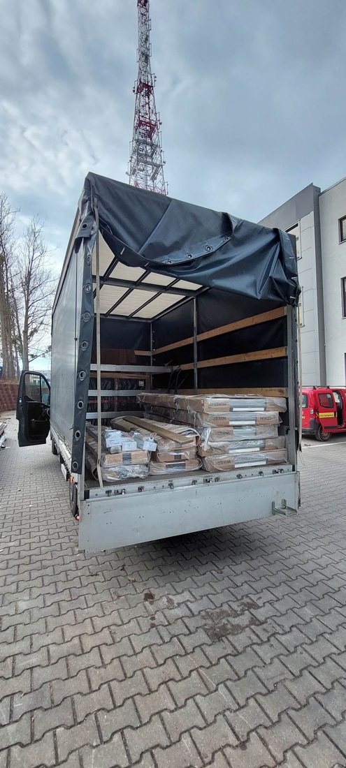 Wykorzystana przestrzeń ładunkowa na powrocie